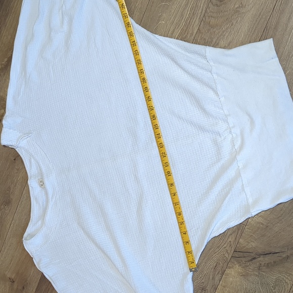 We the Free Dolman Sleeve White Tunic Oversized Size Large - Picture 4 of 8